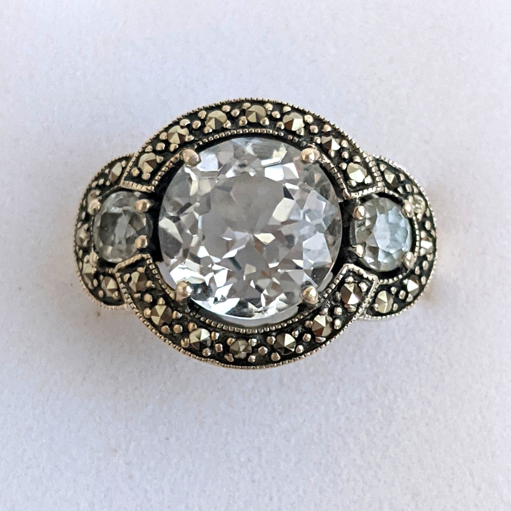 Solid Sterling Silver rings 925, size 5 3/4.